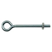 MIDWEST FASTENER Eye Bolt #10, Steel, Zinc Plated, 20 PK 52303